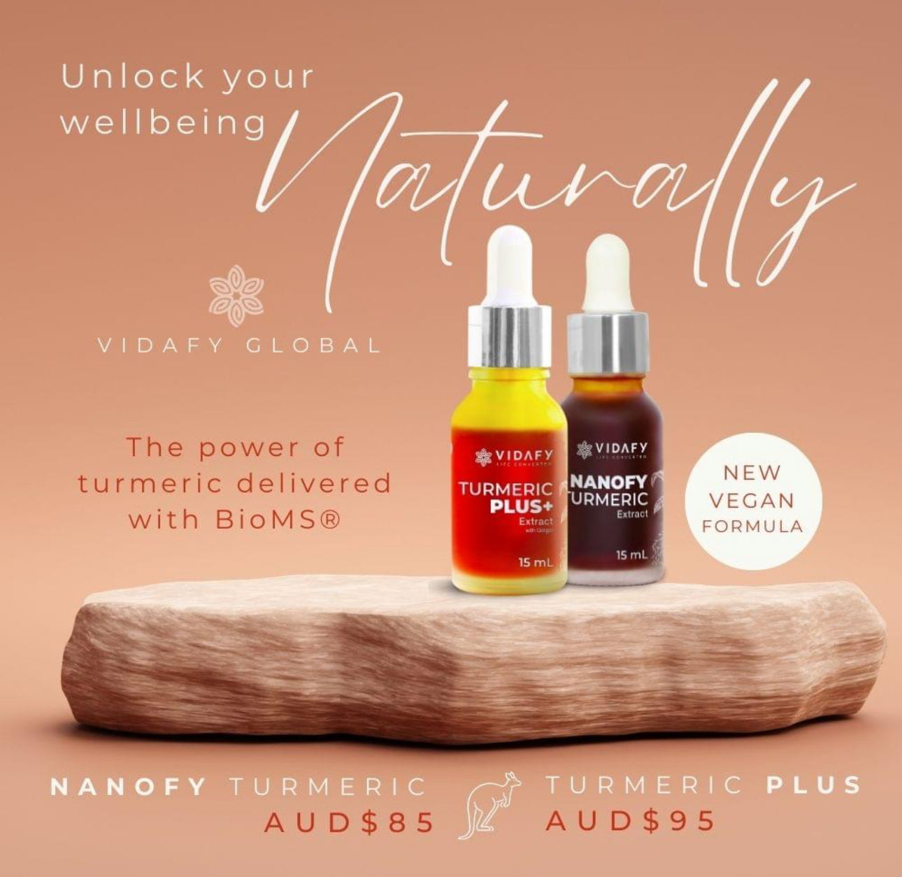 NANOFY Turmeric Extract | Vidafy Australia | 15ml
