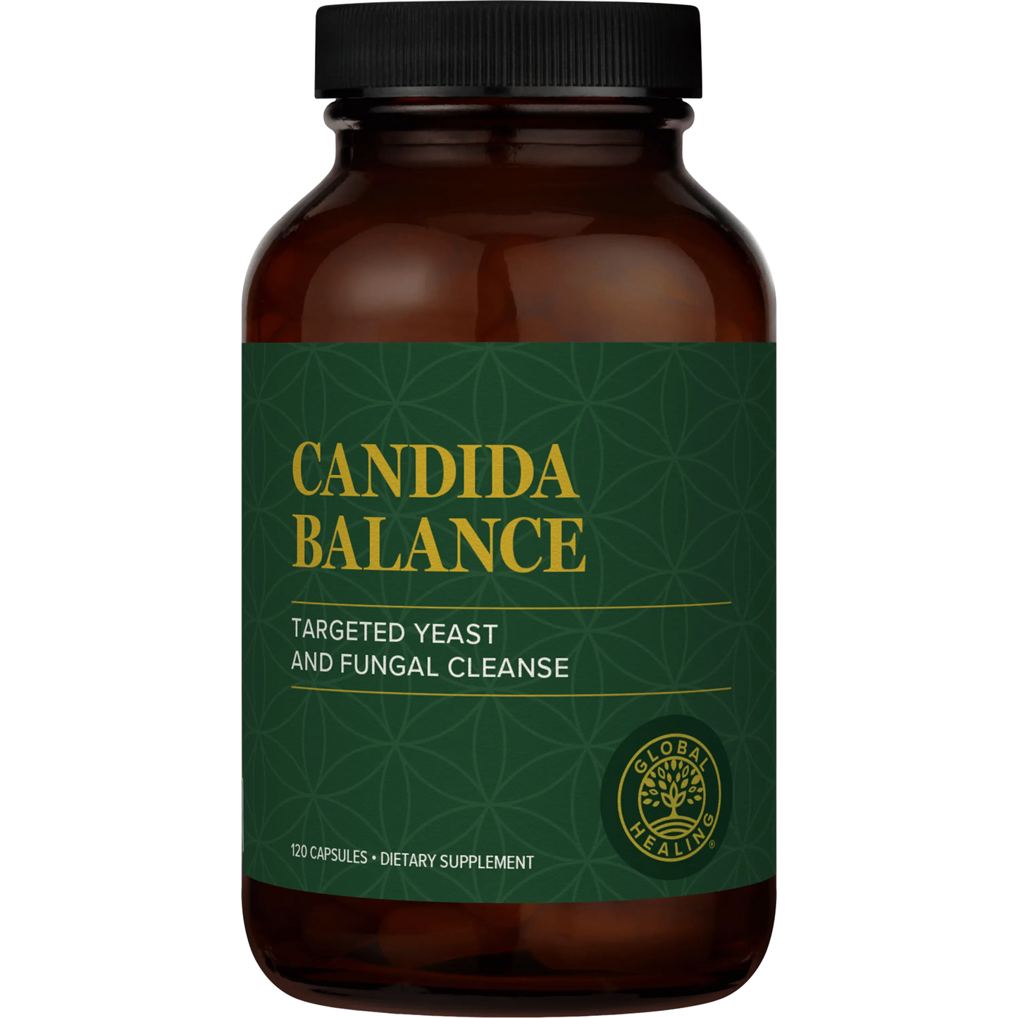 Candida Balance | Targeted Yeast & Fungal Cleanse | Global Healing | 120 Capsules