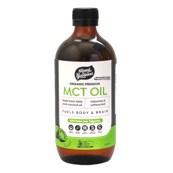 
                  
                    Honest To Goodness Organic Premium MCT Oil | 500ml
                  
                