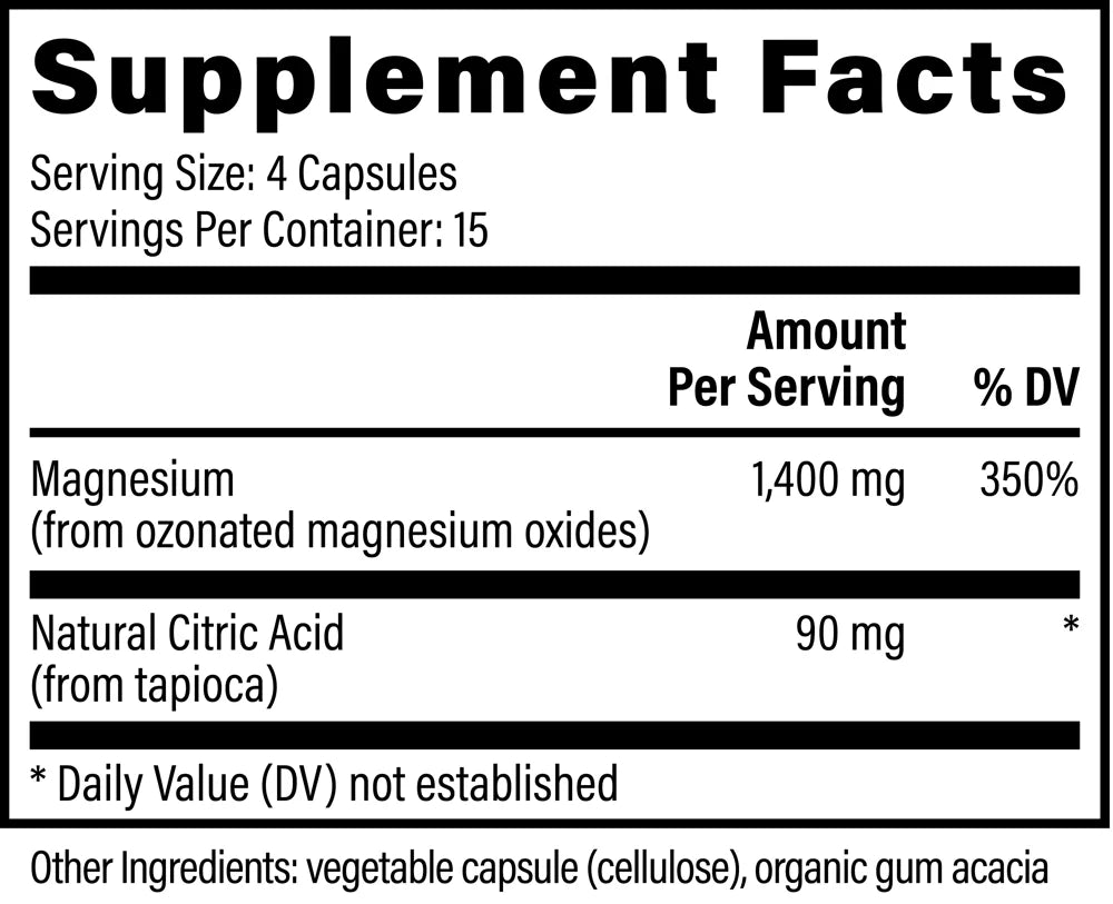 Oxy-Powder | Global Healing | Natural Digestive Cleanse | 60 Capsules