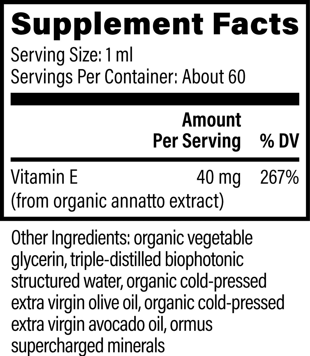 Vitamin E | Microsomal | Global Healing | 59.2ml