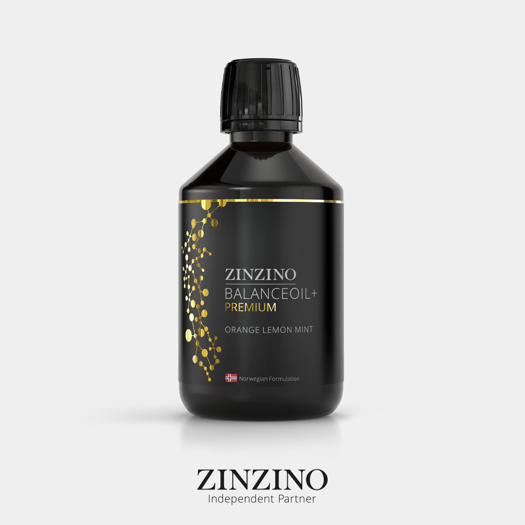 BalanceOil+ Omega-3 Supplement | Premium | Orange Lemon Mint | Zinzino | 300ml