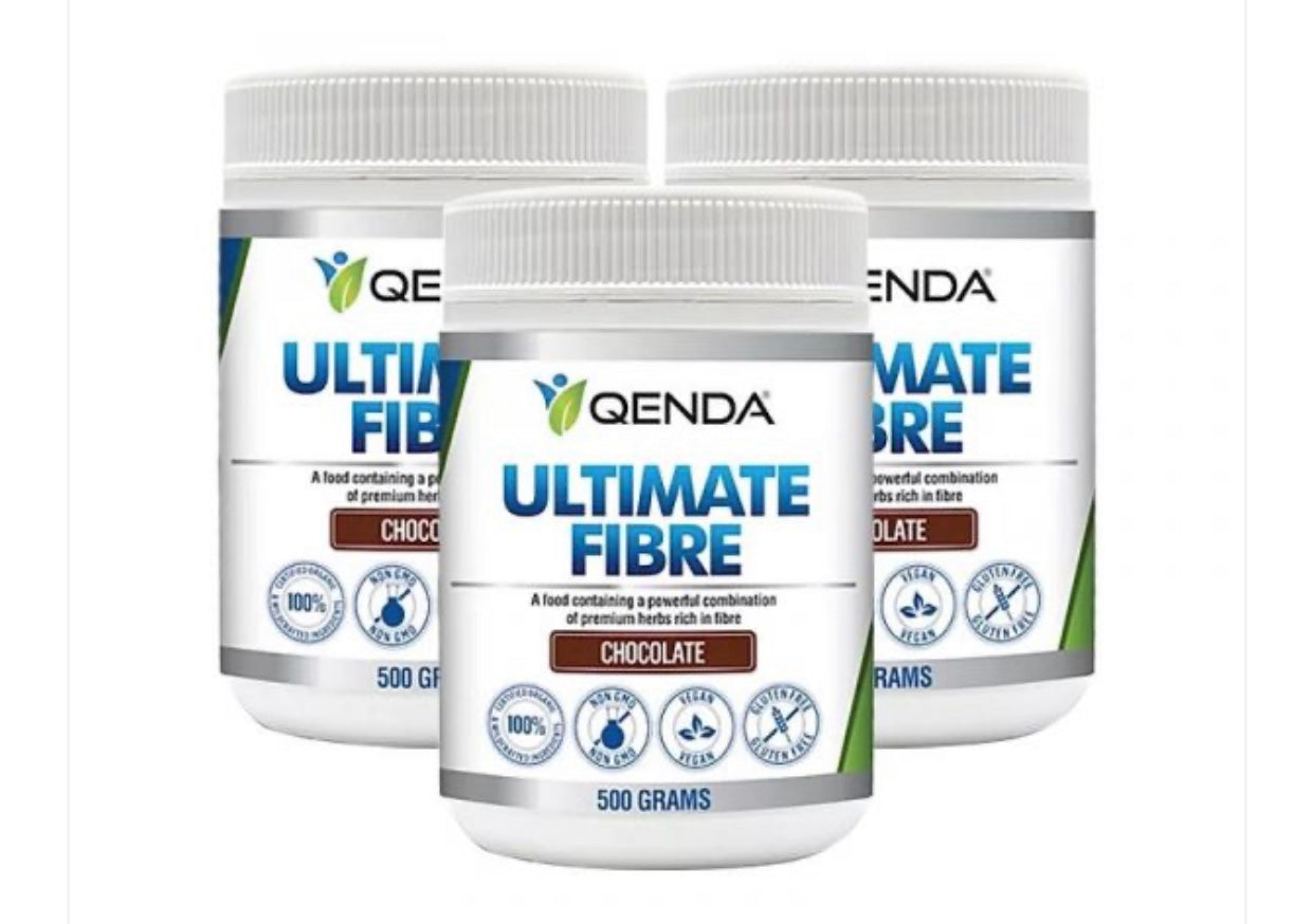 Qenda ultimate fibre 3 pack chocolate