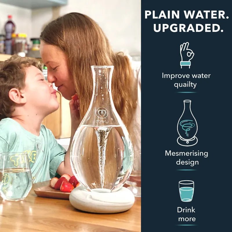 
                  
                    Mayu Swirl – Structured Water Vortex Carafe By Mayu Water
                  
                