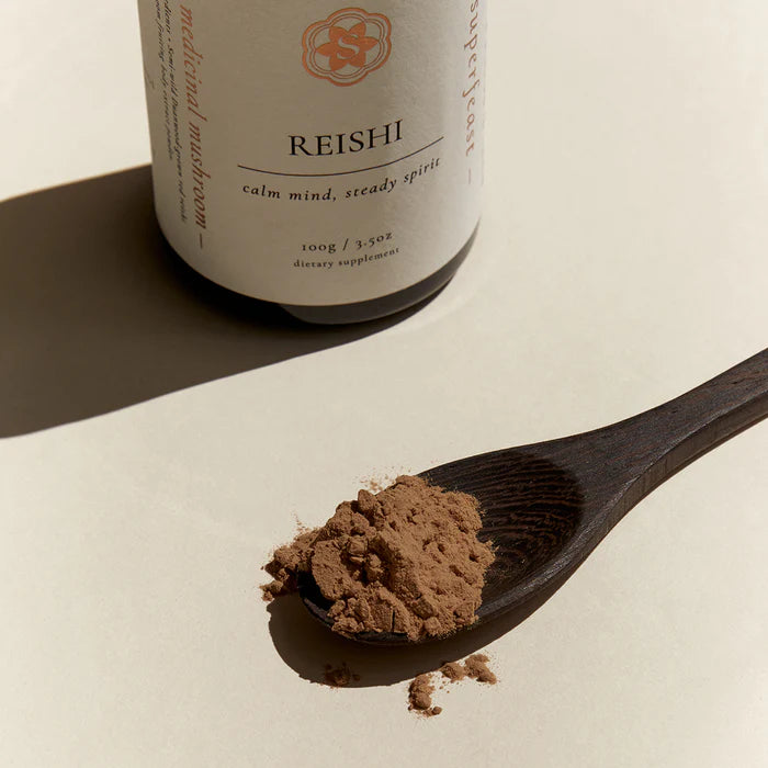 
                  
                    Reishi | Superfeast | 100g (miron glass)
                  
                