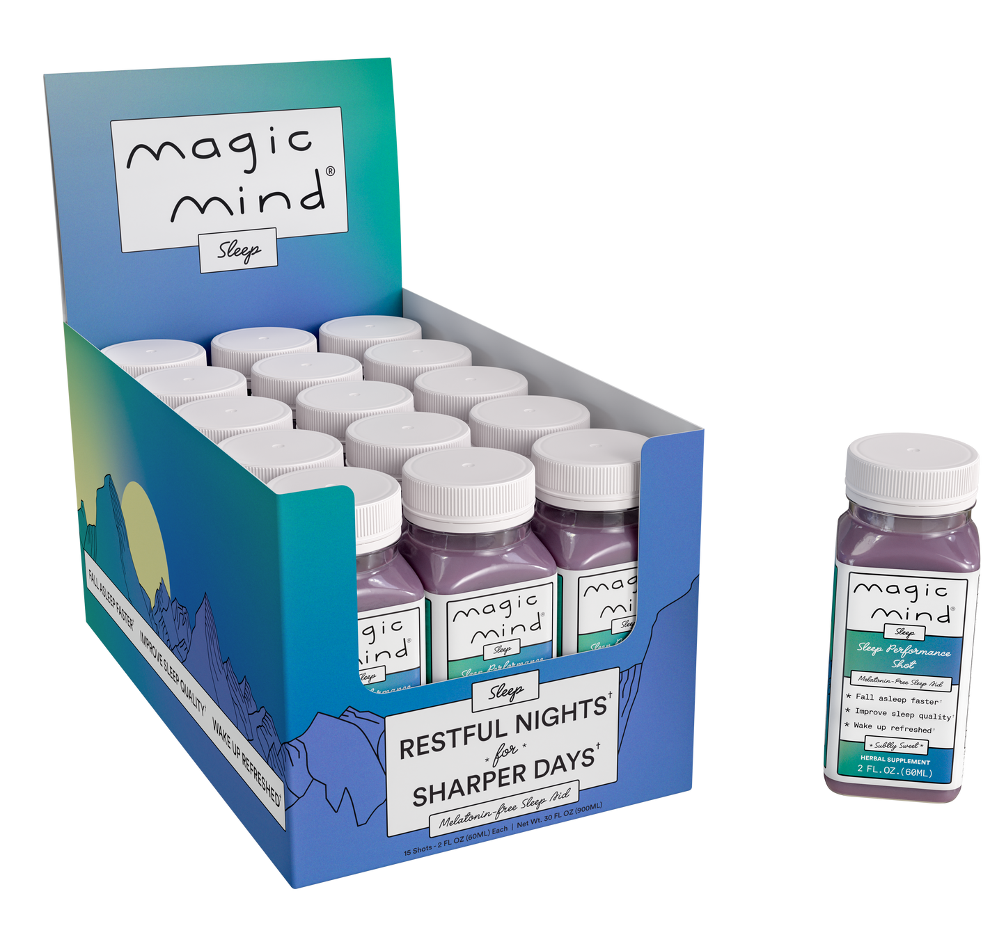
                  
                    Magic Mind | Sleep Performance Shot | 60ml
                  
                