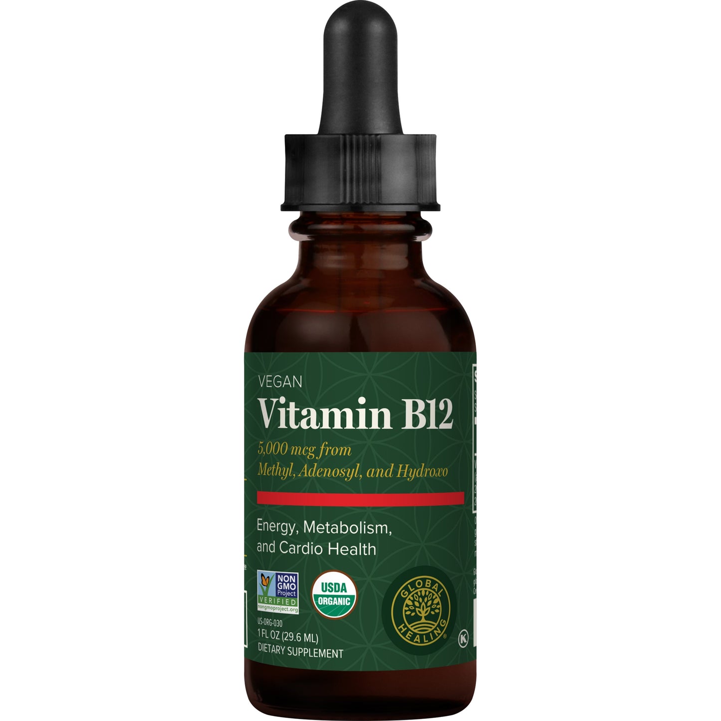 
                  
                    Vitamin B12 | Liquid Supplement | Global Healing | 29.6ml (new label)
                  
                