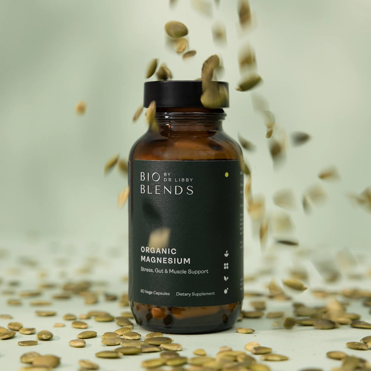 
                  
                    Organic Magnesium | Stress, Gut & Muscle Support | Bio Blends | 60 Caps
                  
                