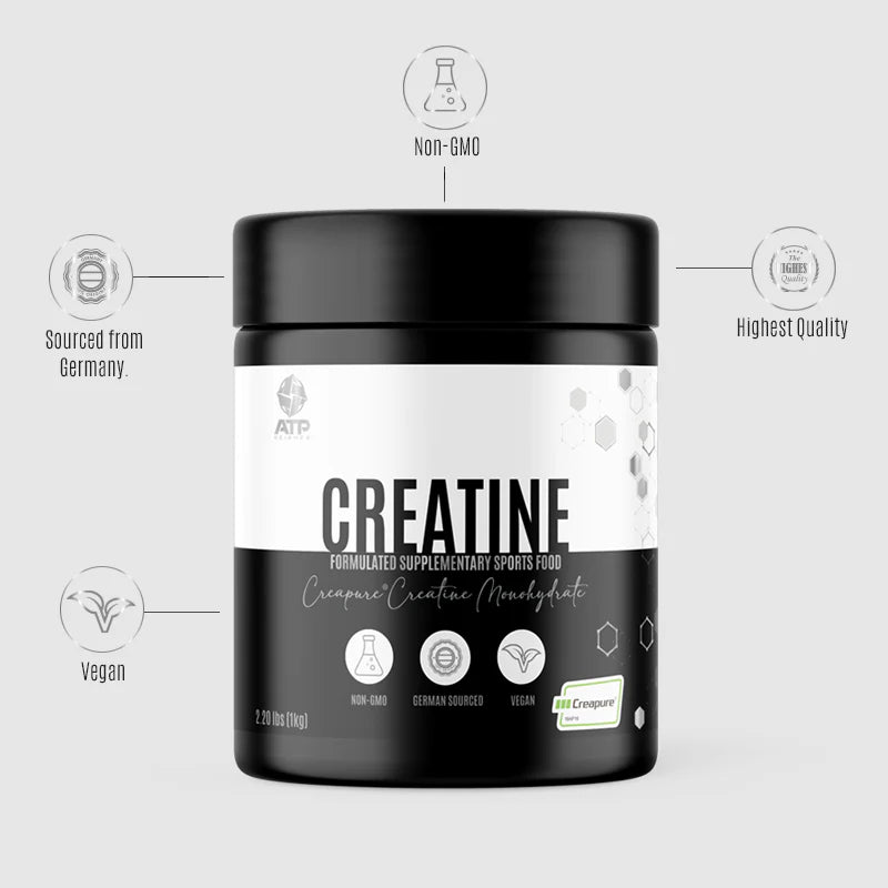 
                  
                    Creatine Monohydrate | ATP Science | 100% Creapure® | 500g
                  
                