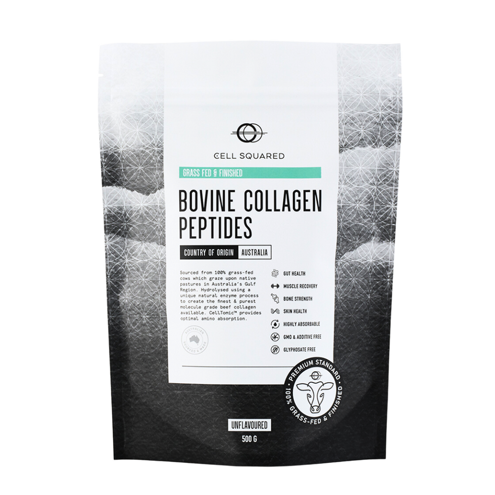 Cell Squared | Bovine Collagen Powder | Grass Fed & Finished | Australian