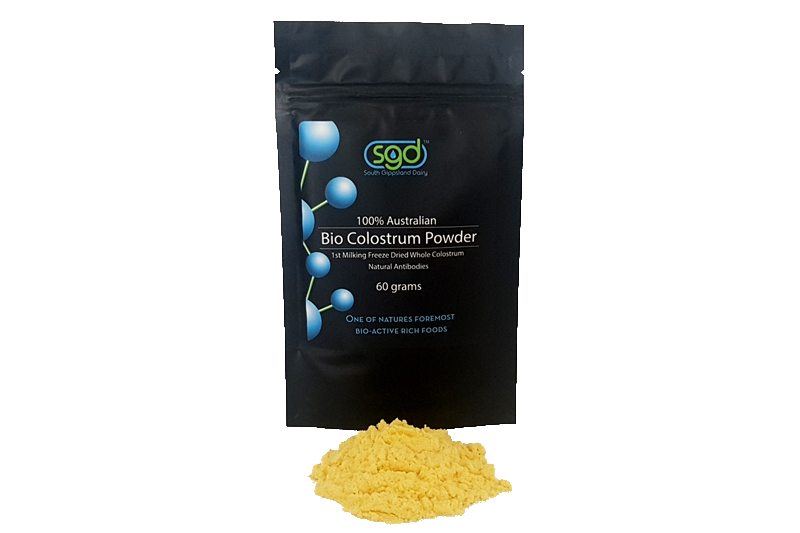 Colostrum Powder | Bio | 100% Australian | South Gippsland Dairy | 60g