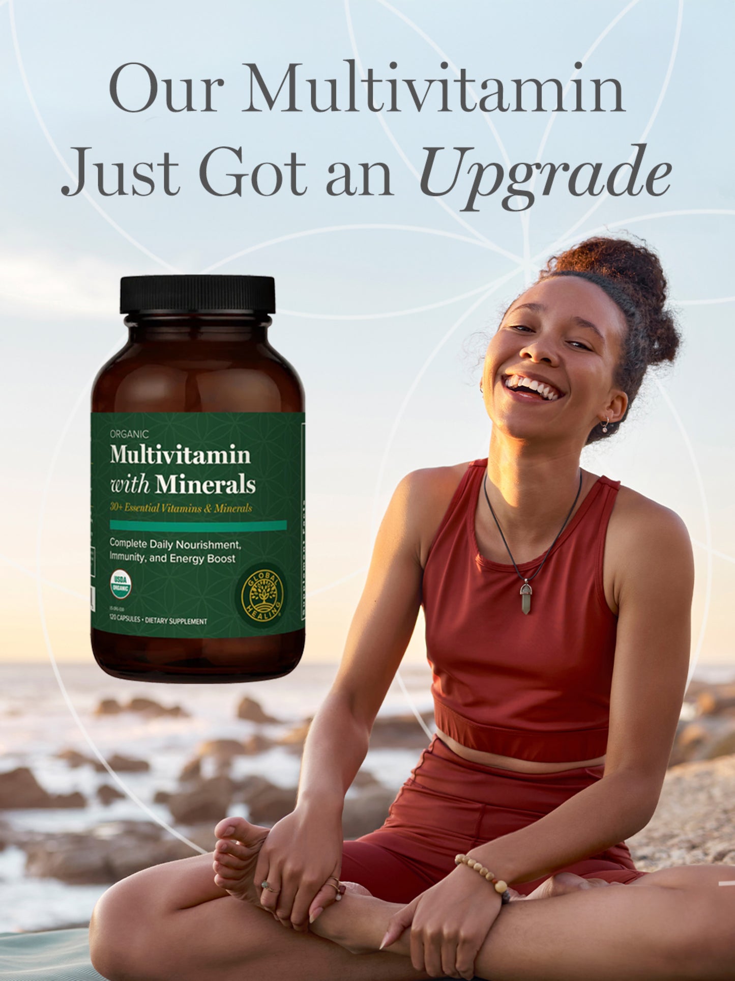 
                  
                    Multivitamin With Minerals | Organic | Global Healing | 120 Capsules (new formula)
                  
                