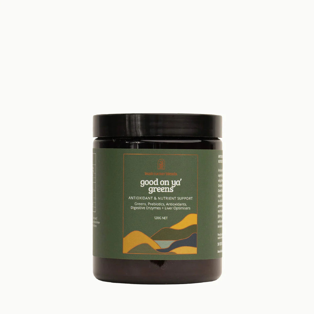 Good On Ya' Greens | Antioxidant & Nutrient Support | Bush Tucker Blends | 120g