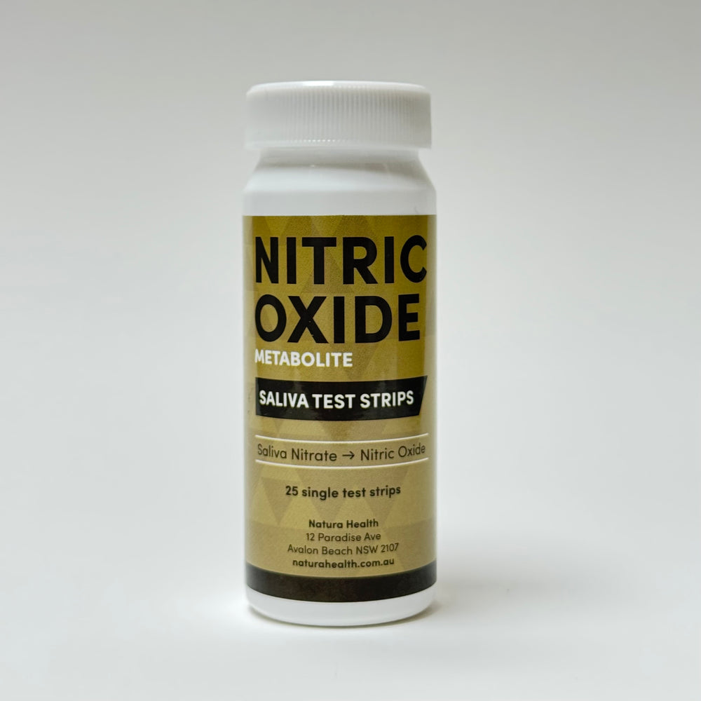 Nitric Oxide Saliva Test Strips | 25 Single Test Strips | Natura Health