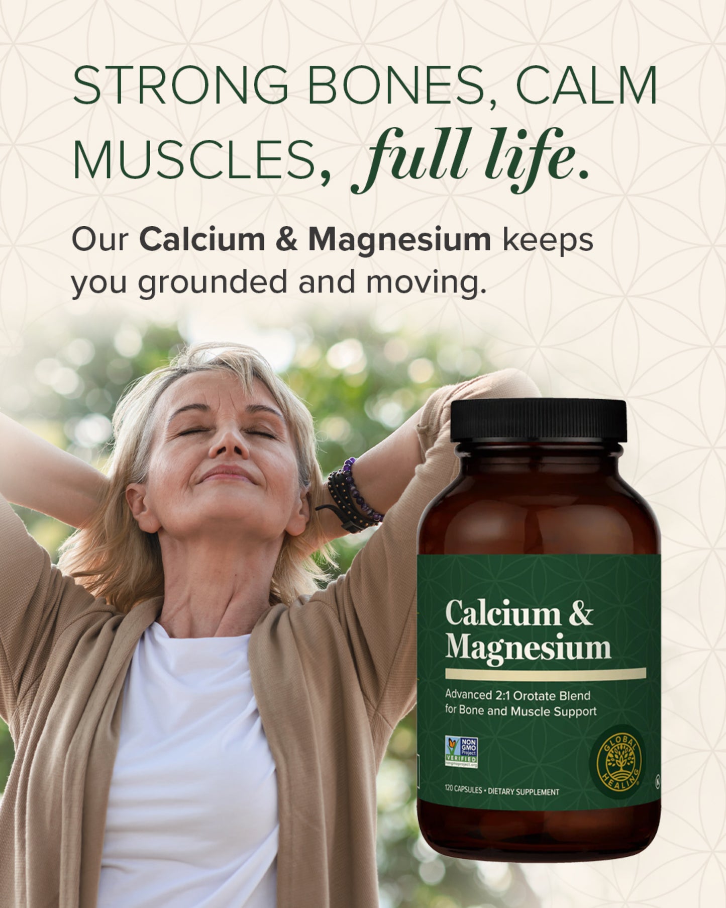 
                  
                    Calcium & Magnesium | Global Healing |120 capsules (new label)
                  
                