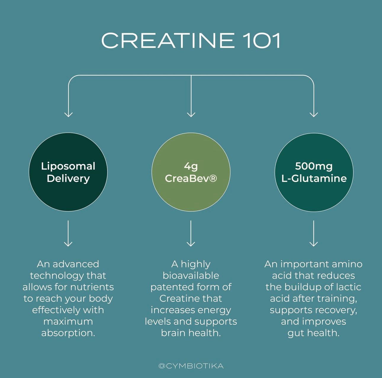 
                  
                    Creatine | Cymbiotika | Liposomal | 20 servings
                  
                