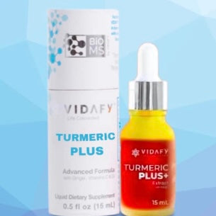 Turmeric Plus+ Extract With Ginger | Vidafy Australia | 15ml