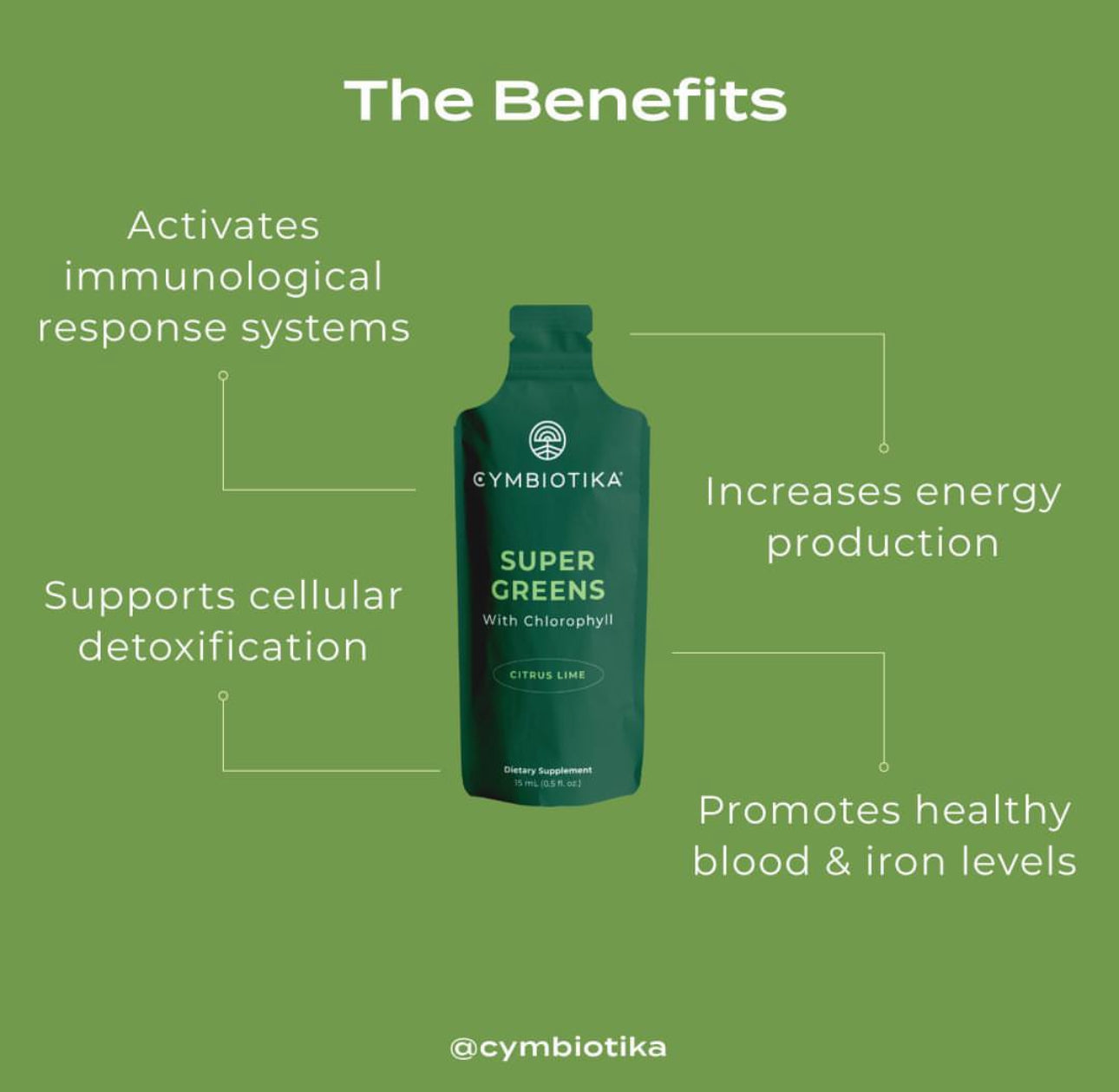 
                  
                    Super Greens | Cymbiotika | With Chlorophyll | Box of 30 servings
                  
                