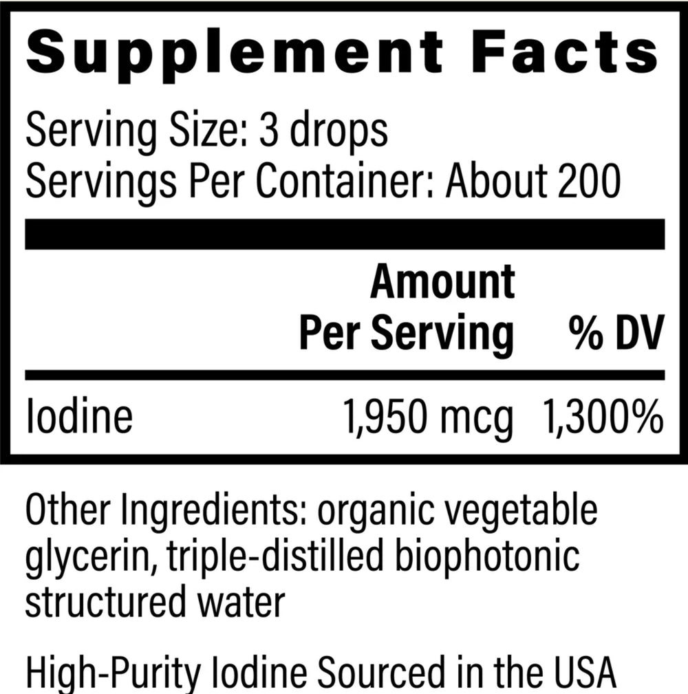 Detoxadine | Global Healing | Nascent Iodine | 29.6ml | (new label)