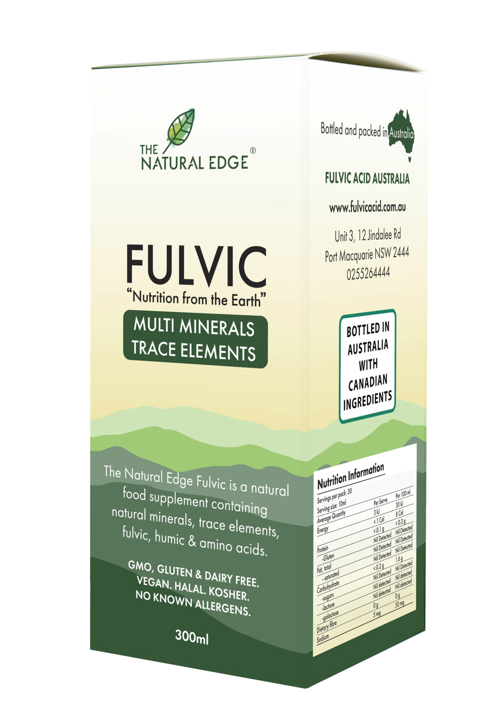 Fulvic Acid Australia | The Natural Edge | 300ml