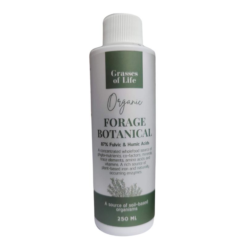 
                  
                    Grasses of Life Forage Botanical 250ml with 87% fulvic and humic acids and iron
                  
                