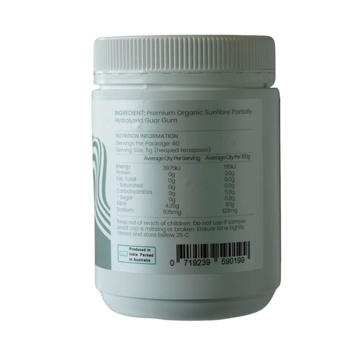 
                  
                    PHGG (Partially Hydrolysed Guar Gum - Organic Sunfibre) | Grasses Of Life | 300g
                  
                
