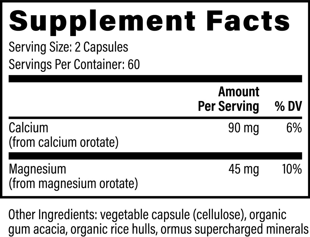 
                  
                    Calcium & Magnesium | Global Healing | 120 capsules
                  
                