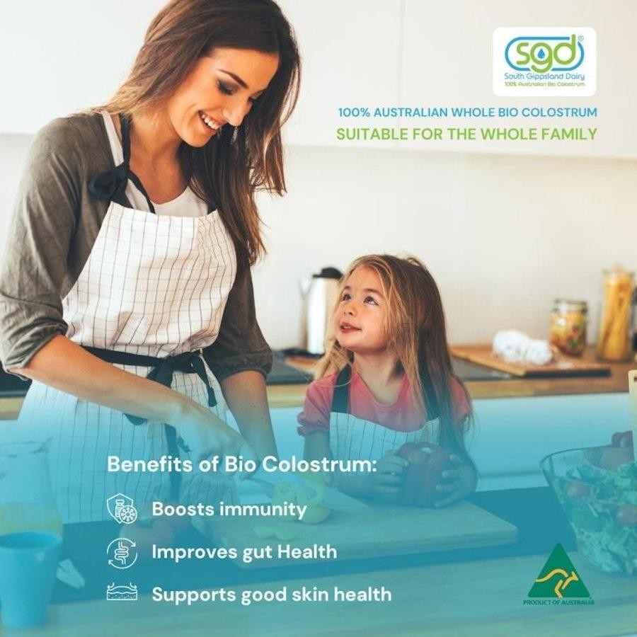 
                  
                    Colostrum Powder | Bio | 100% Australian | South Gippsland Dairy | 60g
                  
                