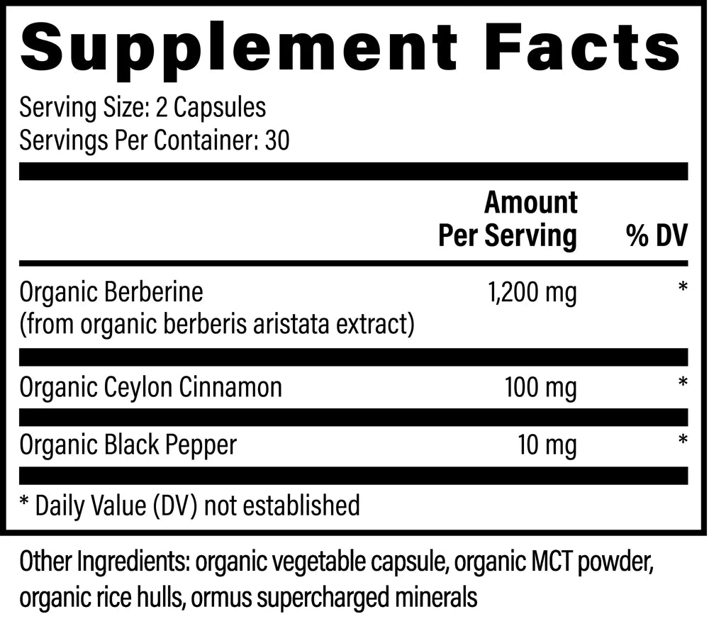
                  
                    Berberine | Global Healing | 60 Capsules
                  
                