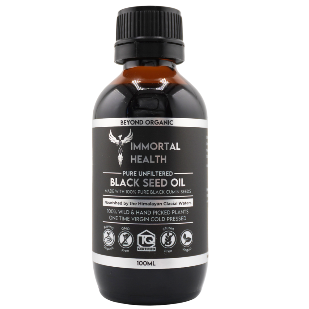 Black Seed Oil | Immortal Health Australia | 200ml (new label)