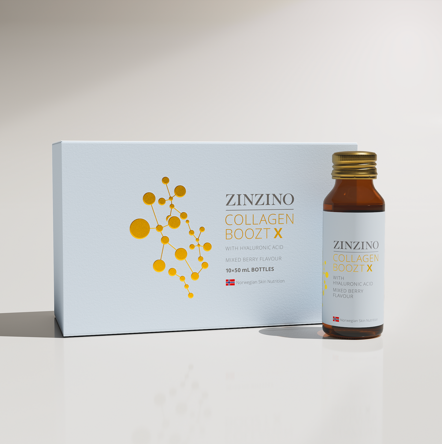 
                  
                    Collagen Booztx | Zinzino | 10 x 50ml Bottles
                  
                