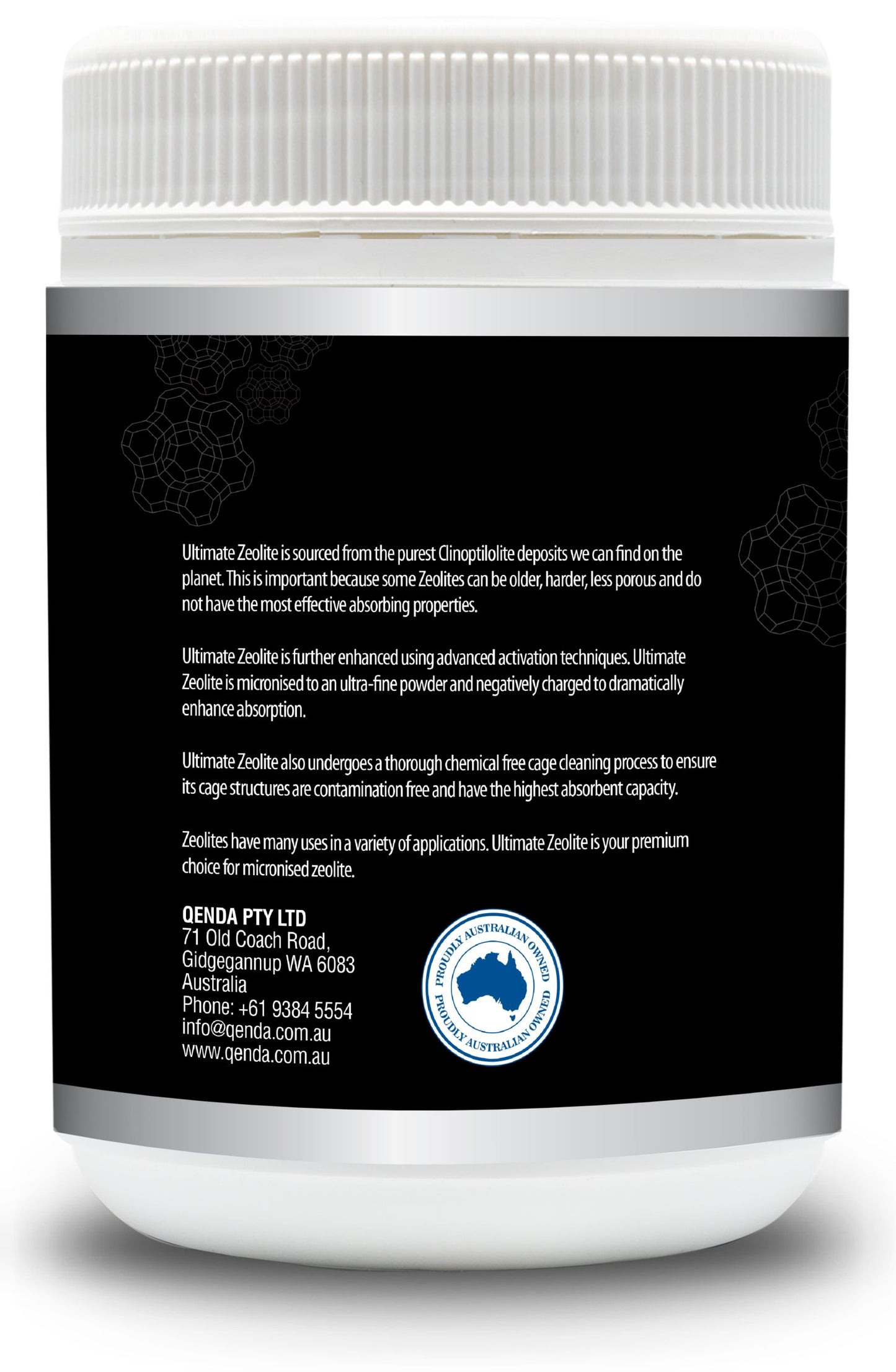
                  
                    Ultimate Zeolite | Qenda | 300g
                  
                