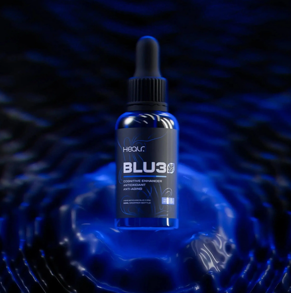 BLU3  | Healr | Pure 1.3% Methylene Blue  | 30ml