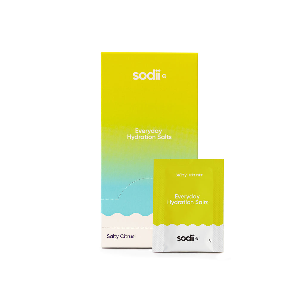 sodii | Salty Citrus | Everyday Hydration Salts | 30 Sachets