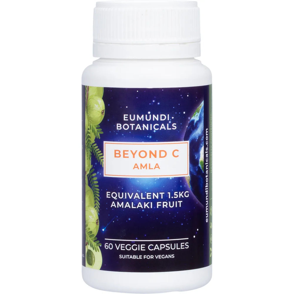 Beyond C Amla Powder | Eumundi Botanicals | 60 Veggie Capsules