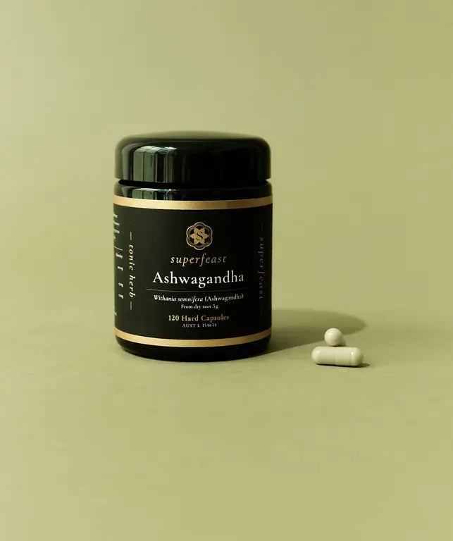 Ashwagandha Capsules | Superfeast | 120 caspules