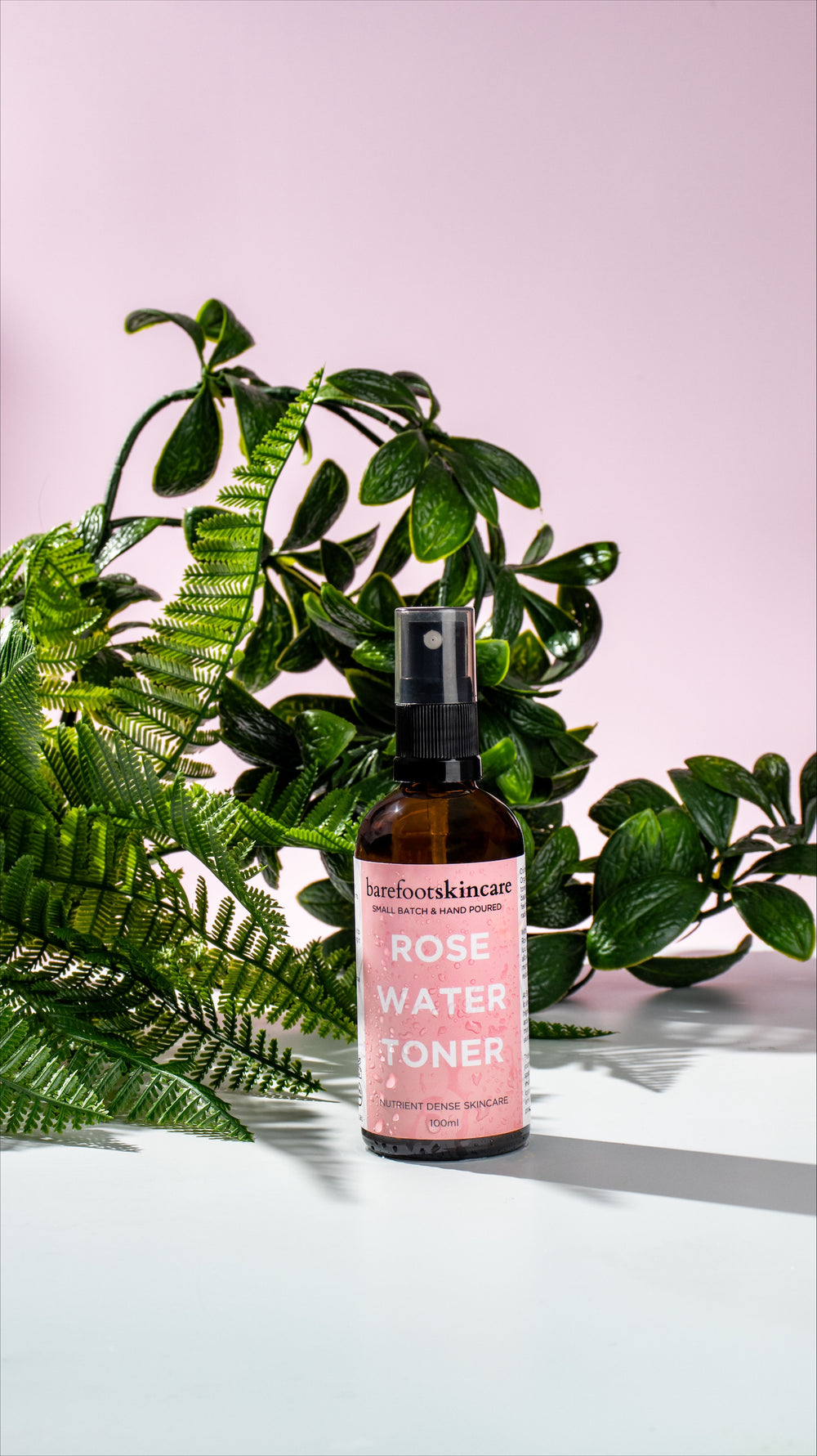 Organic Rose Water Toner | Barefoot Skincare | 100ml