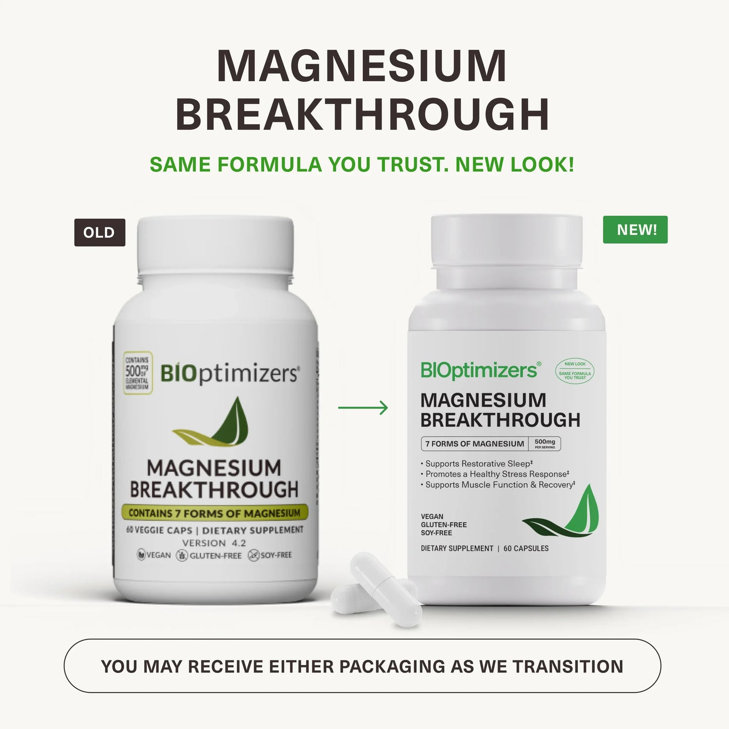
                  
                    Magnesium Breakthrough |  BIOptimizers | 60 Veggie Caps
                  
                