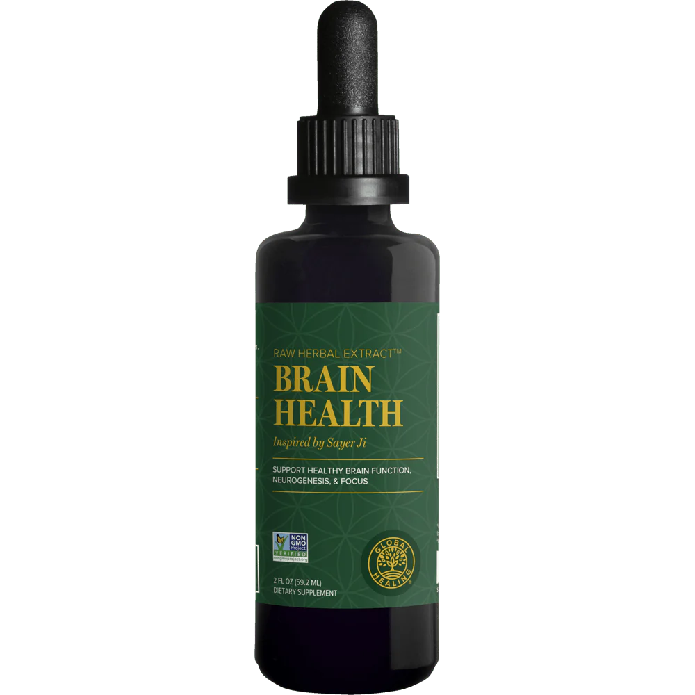 Brain Health  | Raw Herbal Extract | Global Healing | 59.2ml