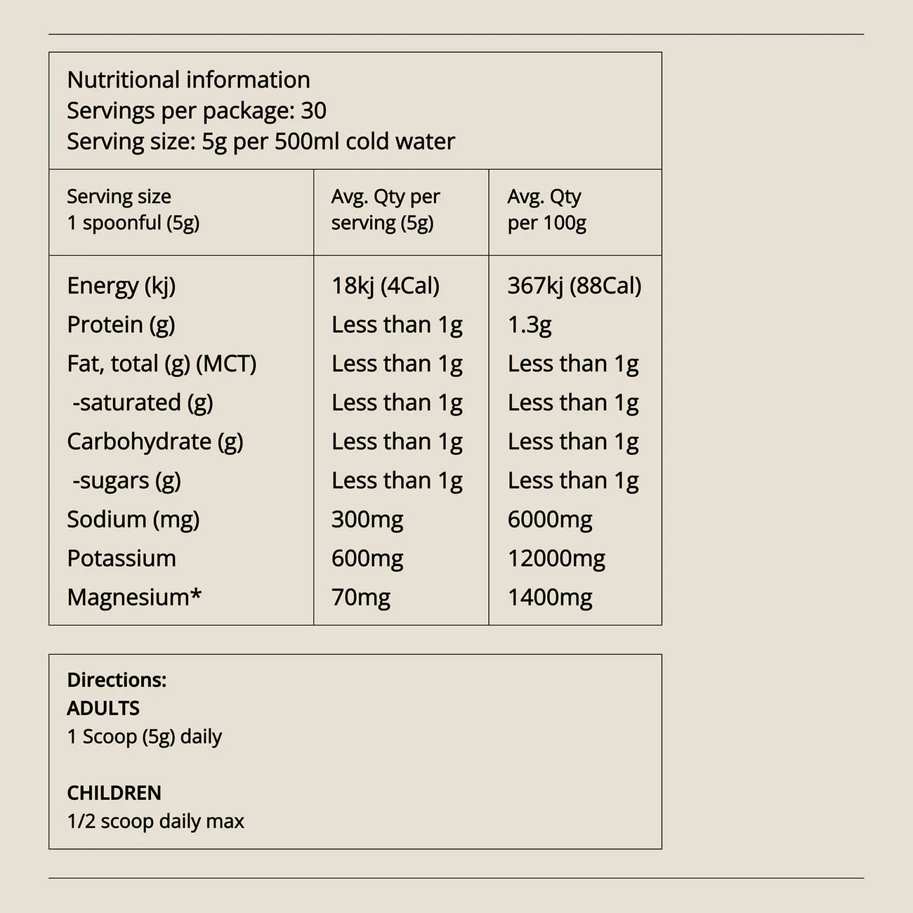 
                  
                    Everyday Electrolyte | Bush Tucker Blend | 150g
                  
                