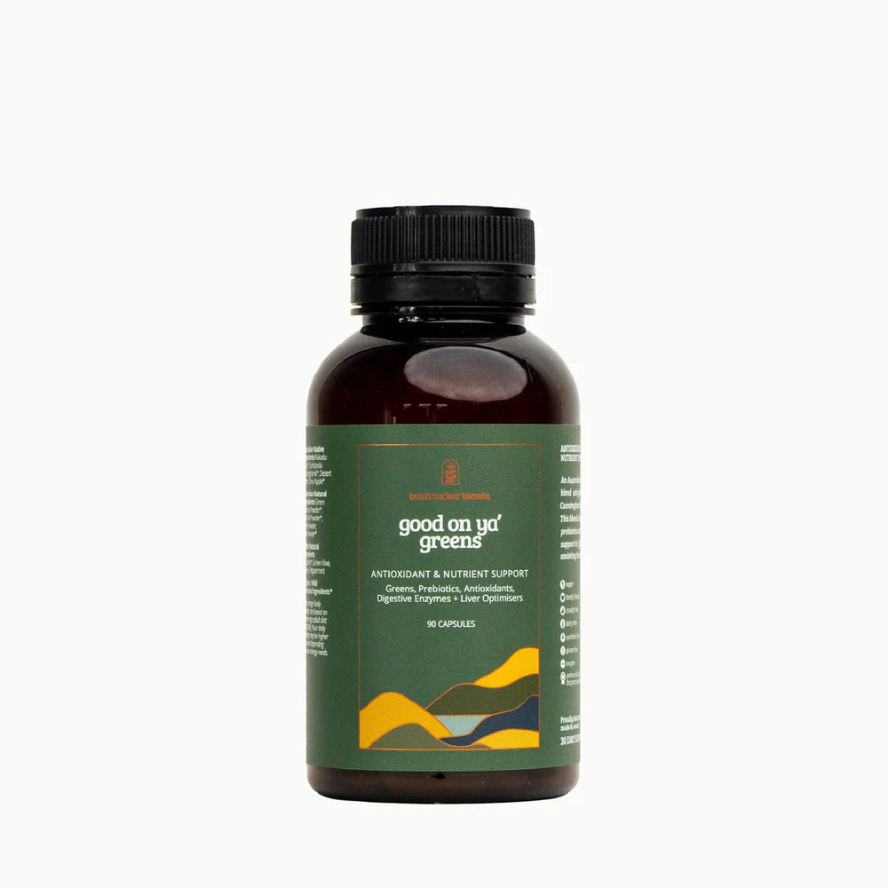 Good On Ya' Greens | Bush Tucker Blends | 90 Capsules