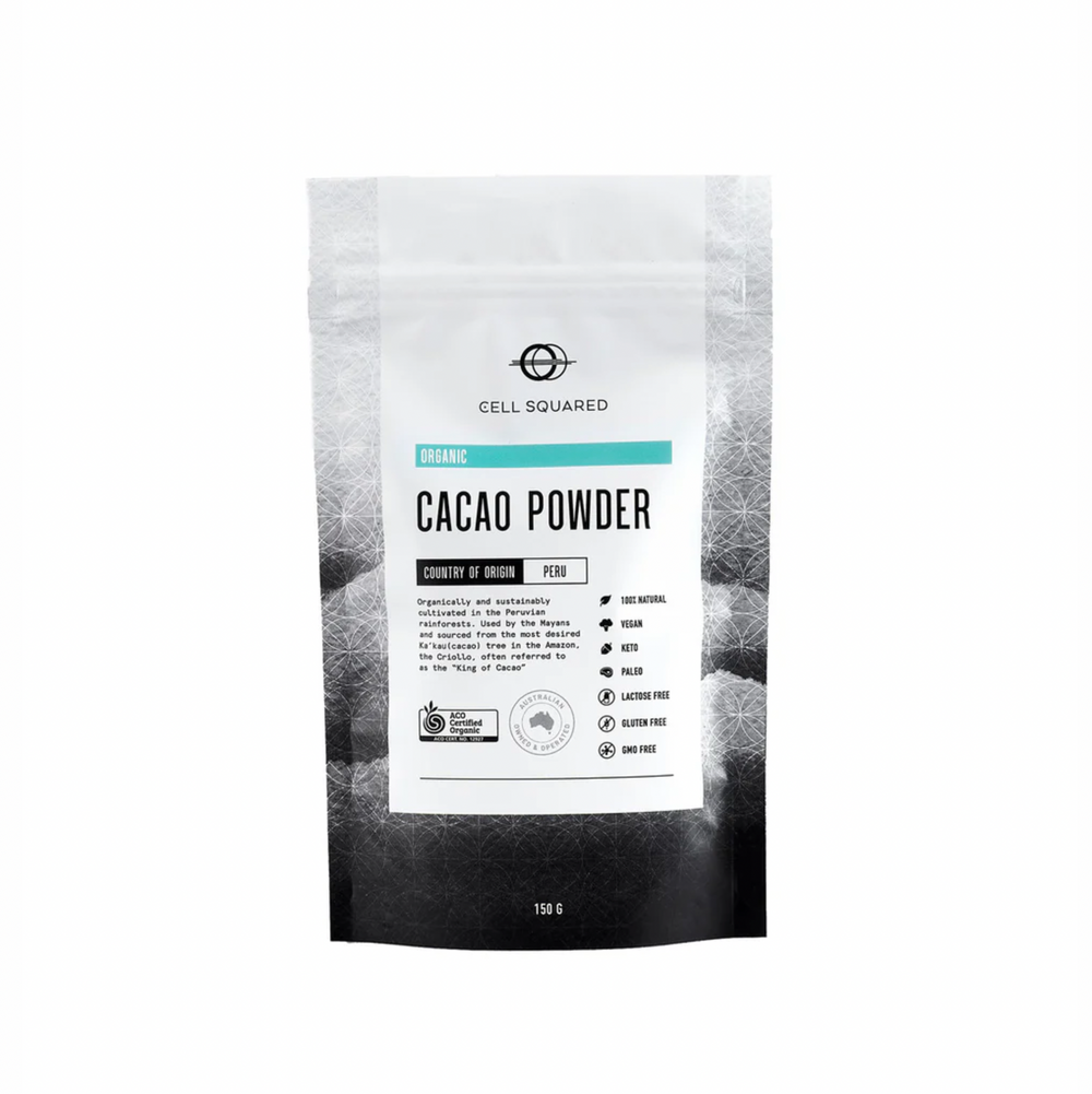 Cell Squared | Organic Peruvian Cacao Powder | 250g