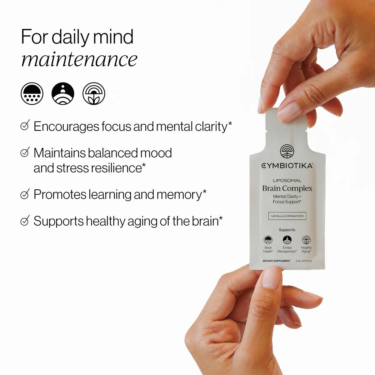 
                  
                    Brain Complex Liposomal | Cymbiotika
                  
                