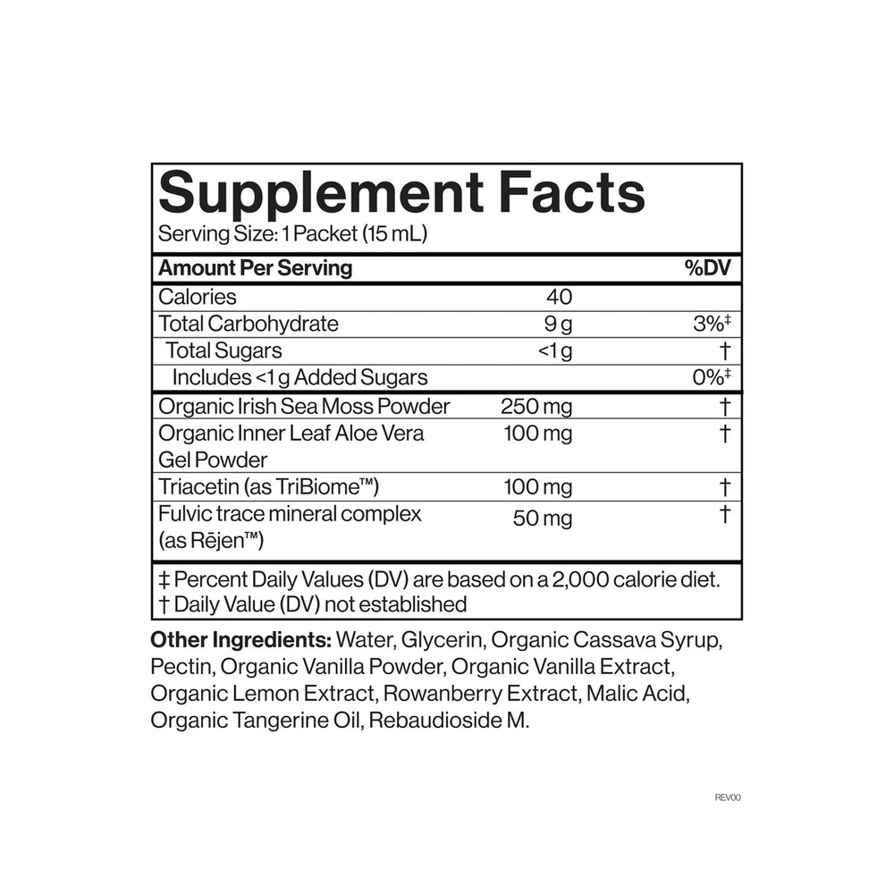 
                  
                    Irish Sea moss | Bloat Support + Healthy Skin | Cymbiotika 26 x 15ml Packets
                  
                