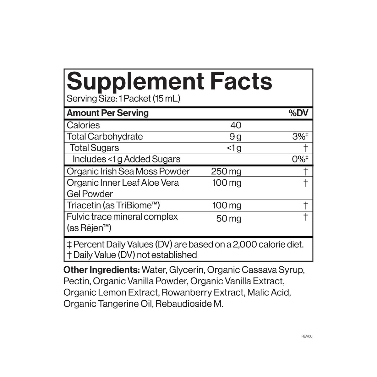
                  
                    Irish Sea moss | Bloat Support + Healthy Skin | Cymbiotika 26 x 15ml Packets
                  
                