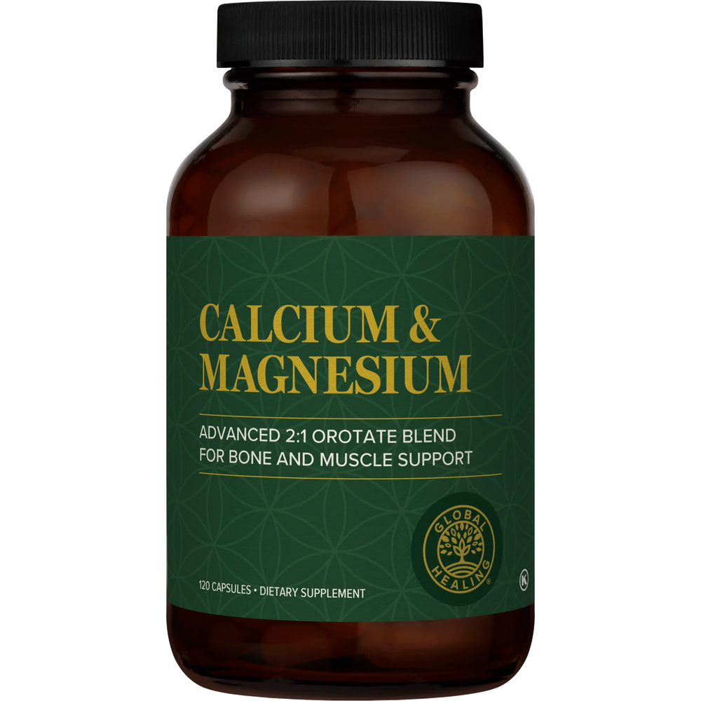 Calcium & Magnesium | Global Healing | 120 capsules