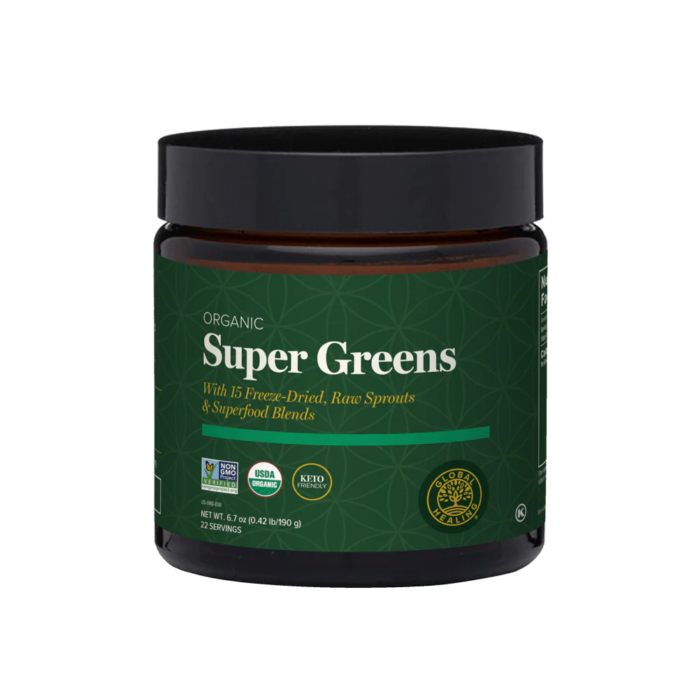 Super Greens Powder | Organic | Global Healing | 190g