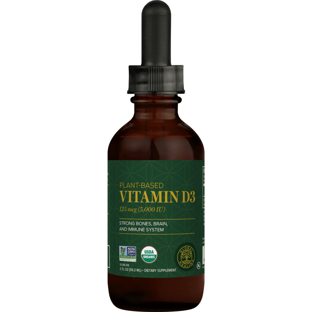 Vitamin D3 | Global Healing | Plant-Based | 59.2ml