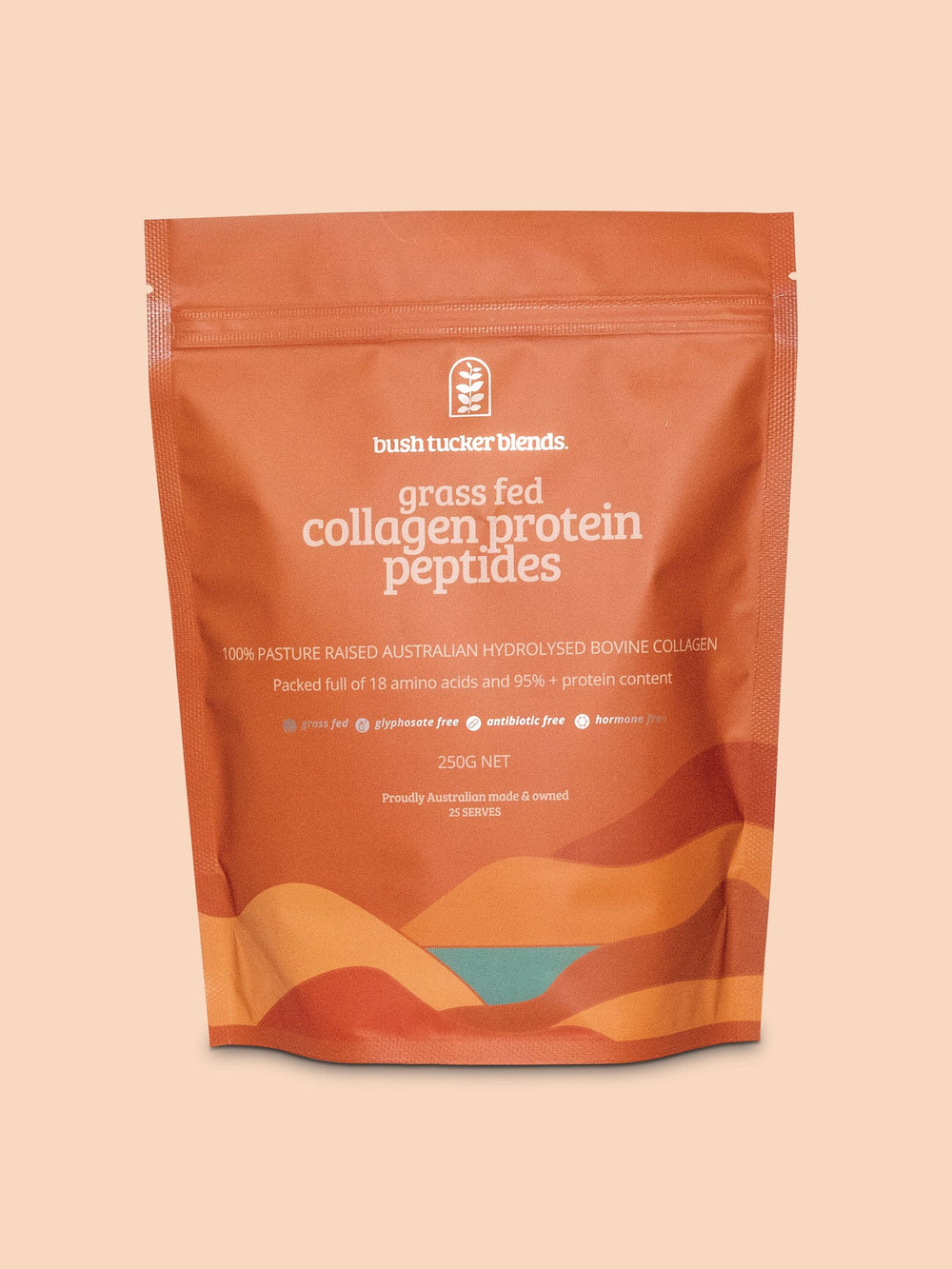 Grass Fed Collagen Protein Peptides | Bush Tucker Blends | 250g