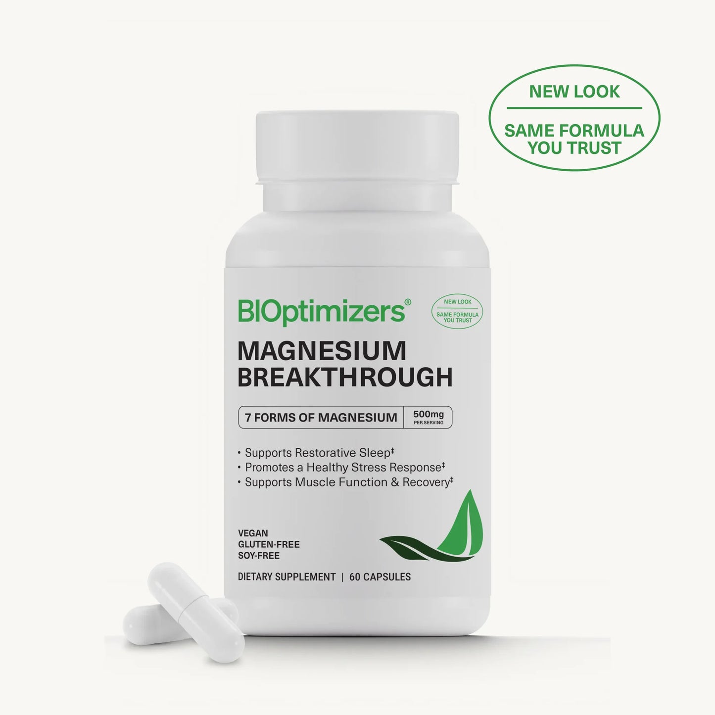 
                  
                    Magnesium Breakthrough |  BIOptimizers | 60 Veggie Caps
                  
                